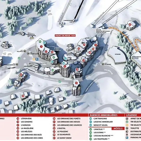 Le 1650 - Pour 4 Personnes Coeur De Station Des Orres 1650 Mae-8141 Apartment